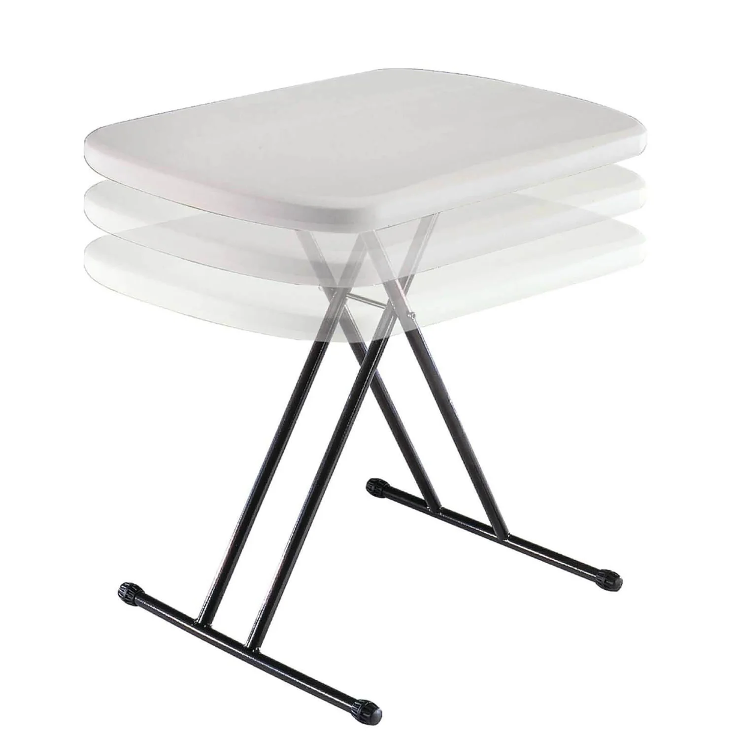 Lifetime Personal Trestle Plastic Table - 658mm 3 Lifetime Personal Trestle Plastic Table - 658mm - Image 3