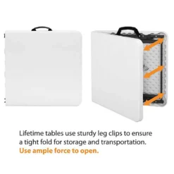 Lifetime Seasonal Party Trestle Folding Table - 1.22m / 4ft 10 Lifetime Seasonal Party Trestle Folding Table - 1.22m / 4ft -Cheap Grove Sanctuary Store 12813151 1924913634483522