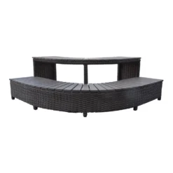 Canadian Spa Rattan Square Corner Spa Steps -Cheap Grove Sanctuary Store 12817839 2044833236311758