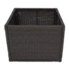 Canadian Spa Rattan Square Straight Spa Garden Planter