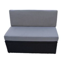 Canadian Spa Rattan Square Spa Love Seat