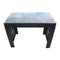 Canadian Spa Rattan Square Straight Spa Bar & Stool -Cheap Grove Sanctuary Store 12817856 7114833194254317