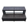 Canadian Spa Rattan Square Spa Step For 90in Hot Tub