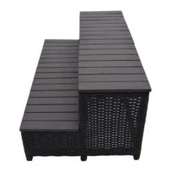 Canadian Spa Rattan Square Spa Step For 90in Hot Tub -Cheap Grove Sanctuary Store 12817872 9354833193287585