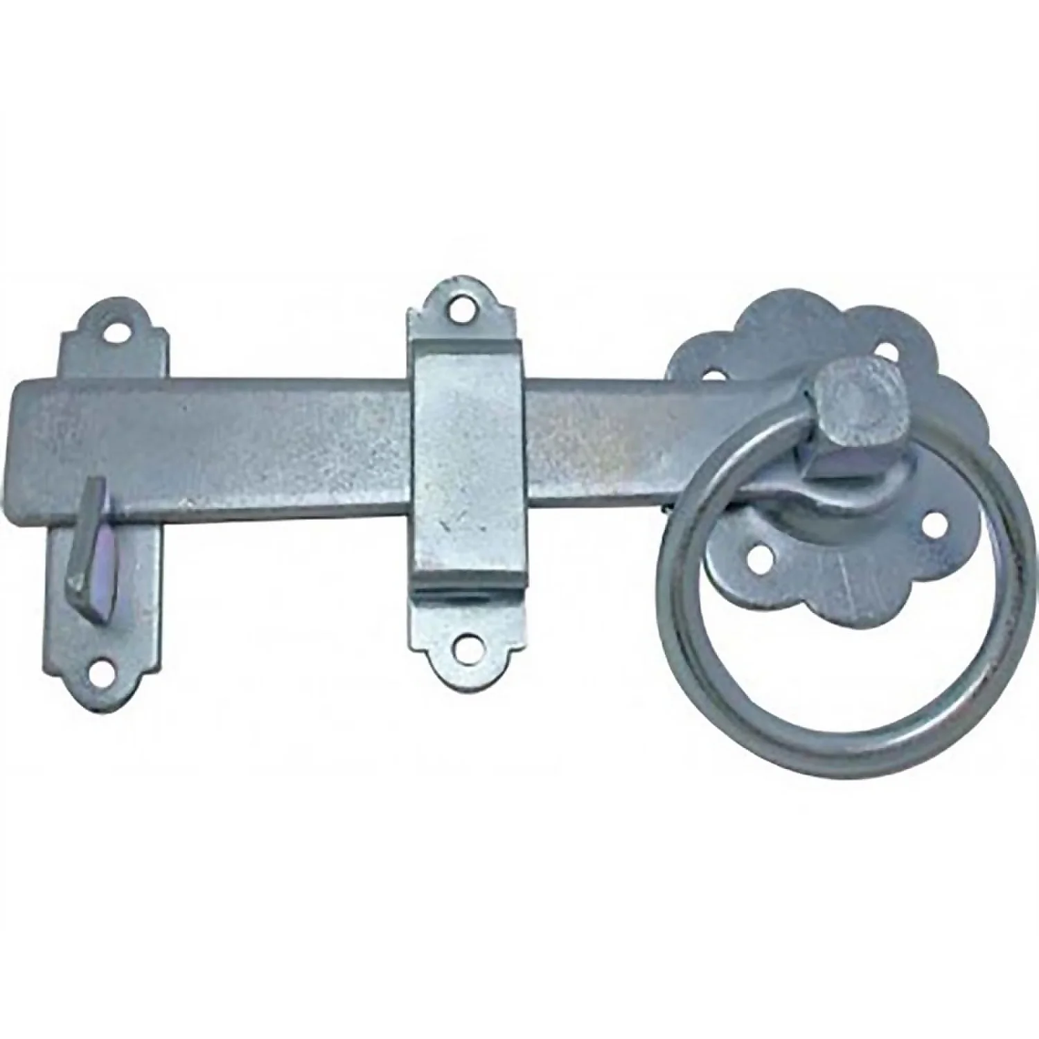 None Ring Gate Latch - 15.2cm, Zinc 1 None Ring Gate Latch - 15.2cm, Zinc