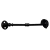None Decorative Cabin Hook - Black - 152mm