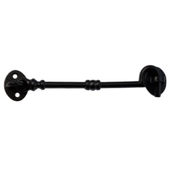 None Decorative Cabin Hook - Black - 152mm