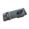 None Safety Hasp & Staple - Black - 76mm