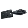 None Wire Hasp & Staple - Black - 76mm