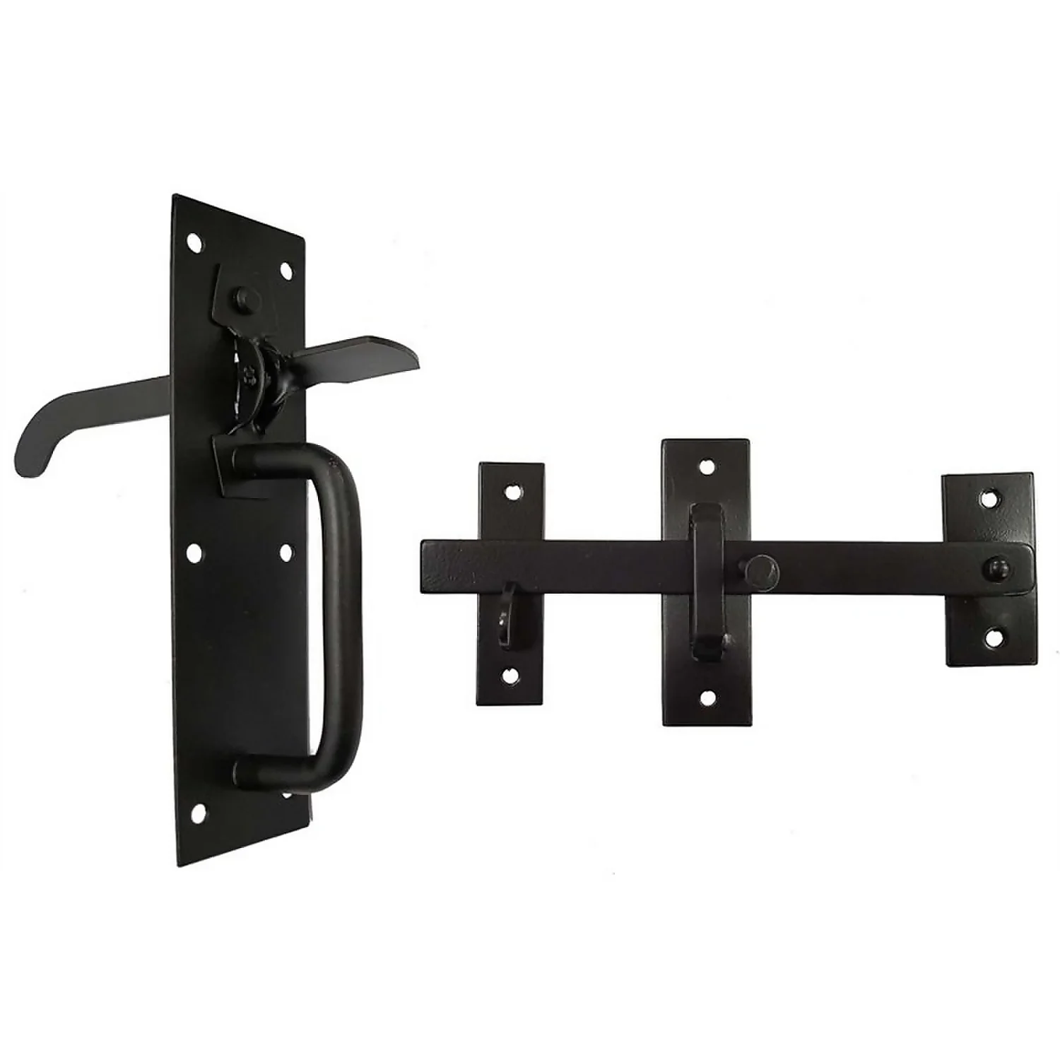 None Suffolk Latch - Black - 152mm 1 None Suffolk Latch - Black - 152mm