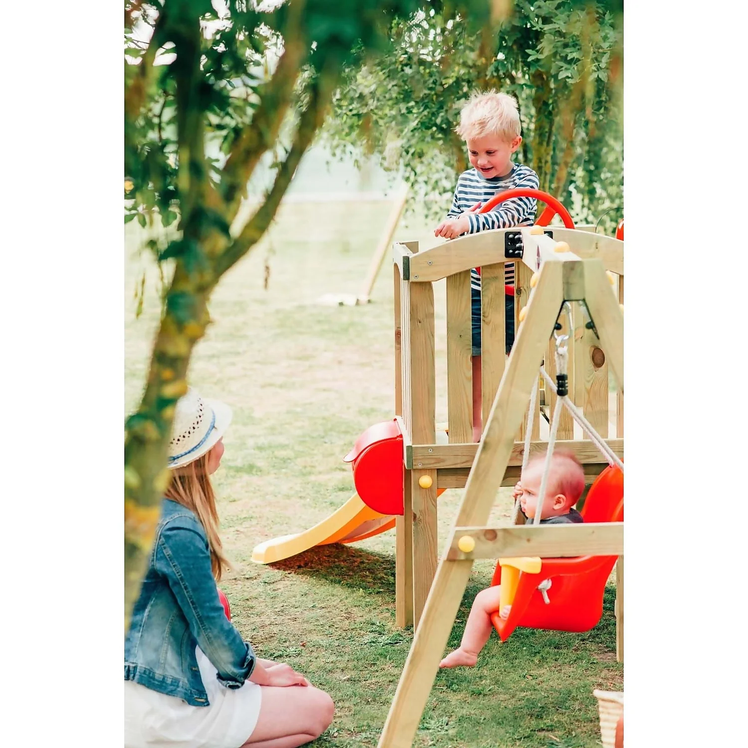 Plum Toddlers Tower Wooden Climbing Frame 8 Plum Toddlers Tower Wooden Climbing Frame - Image 8