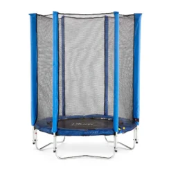 Plum 4.5ft Junior Trampoline & Enclosure - Blue