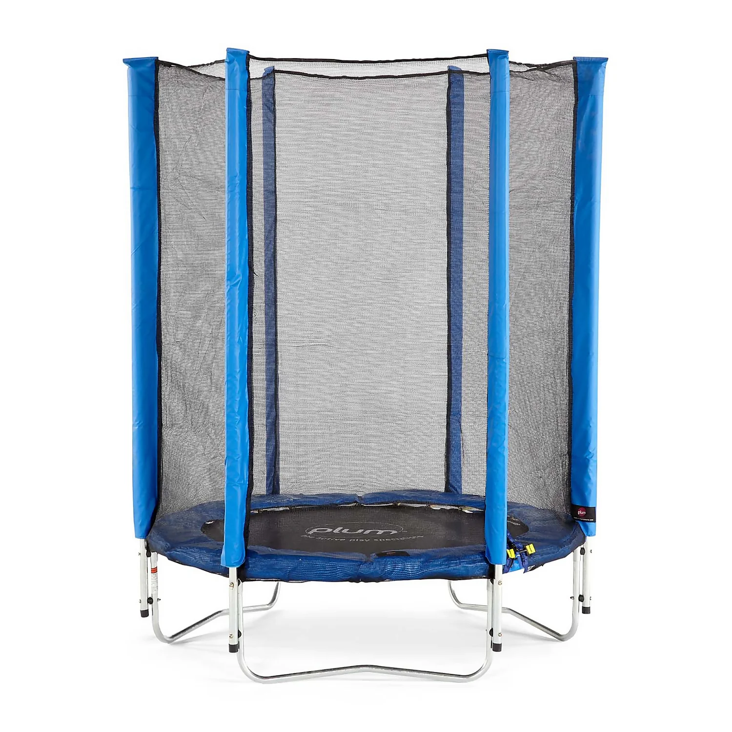 Plum 4.5ft Junior Trampoline & Enclosure - Blue 1 Plum 4.5ft Junior Trampoline & Enclosure - Blue