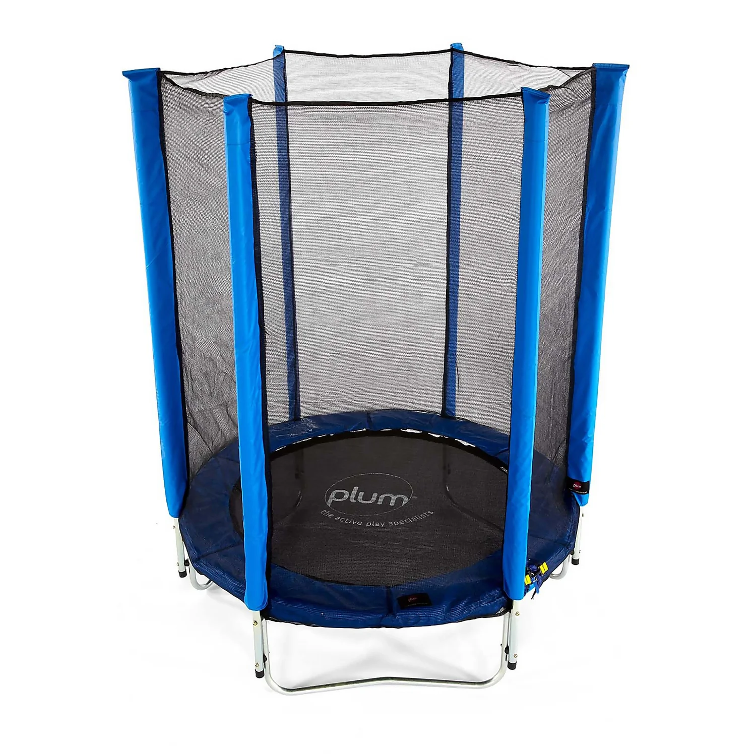 Plum 4.5ft Junior Trampoline & Enclosure - Blue 2 Plum 4.5ft Junior Trampoline & Enclosure - Blue - Image 2