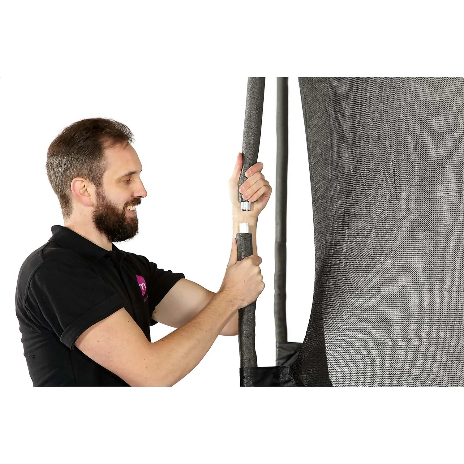 Plum 8ft Space Zone II Springsafe Trampoline & Enclosure 8 Plum 8ft Space Zone II Springsafe Trampoline & Enclosure - Image 8