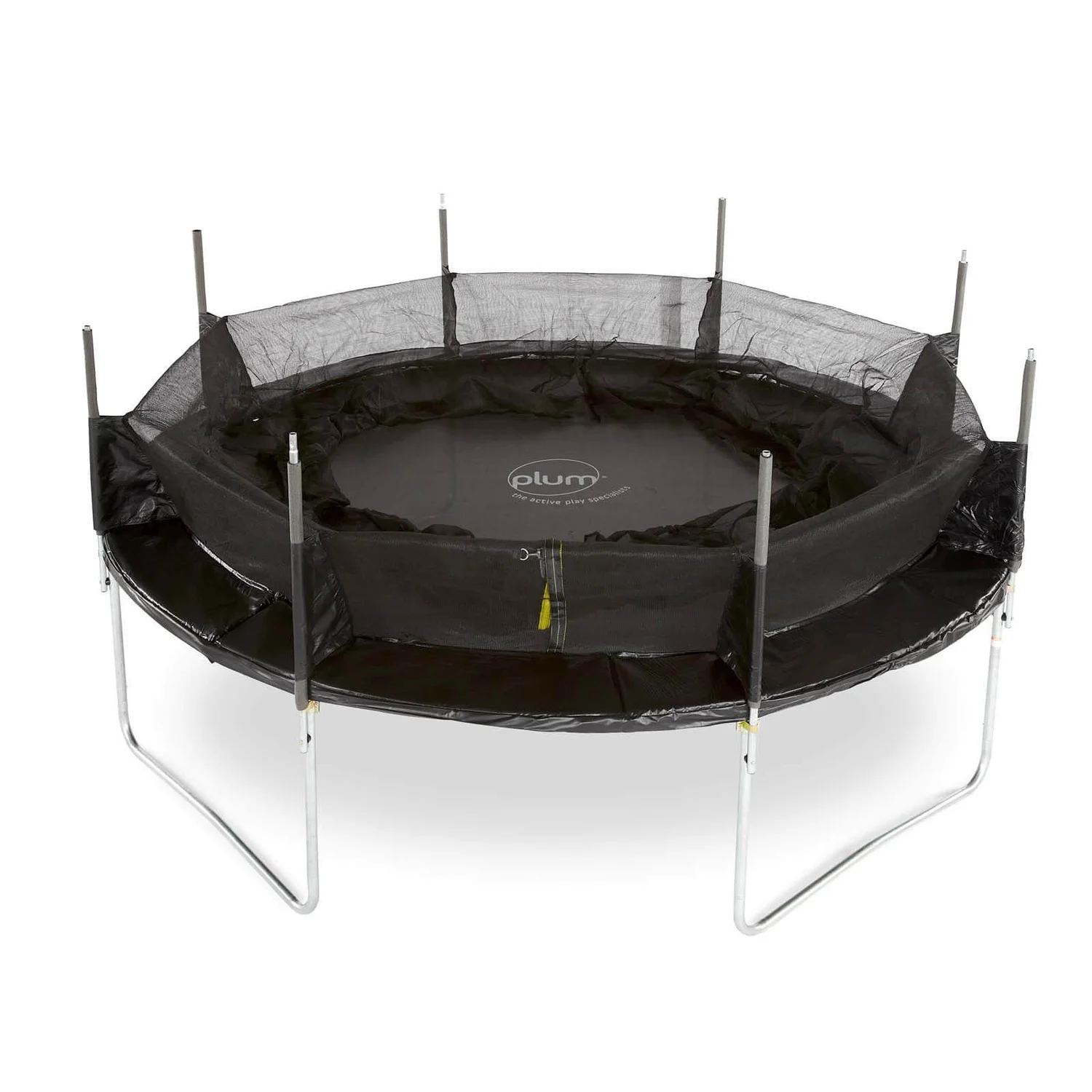 Plum 12ft Space Zone II Springsafe Trampoline & Enclosure 5 Plum 12ft Space Zone II Springsafe Trampoline & Enclosure - Image 5