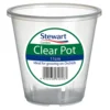 Clear Plastic Pot - 11cm