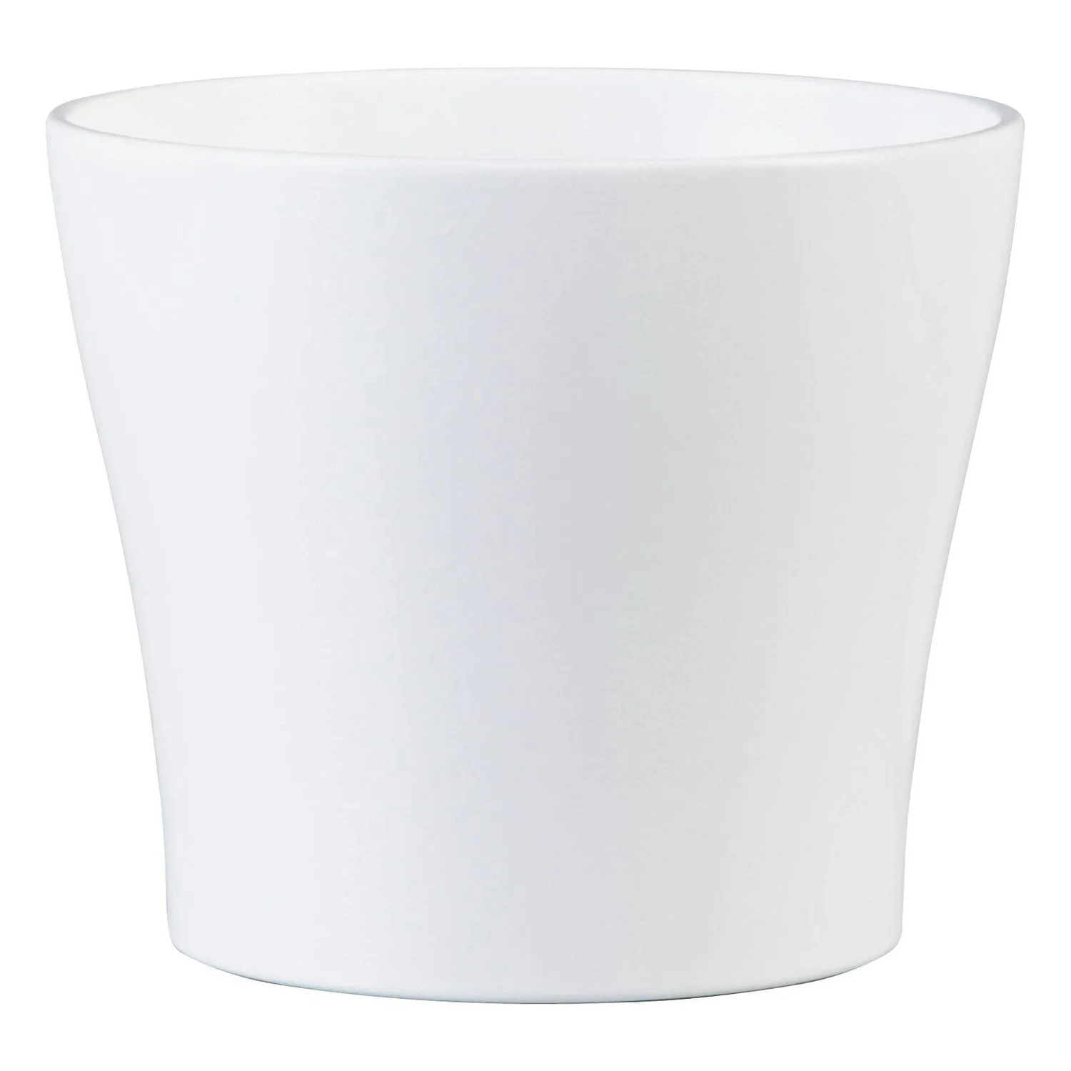 White Plant Pot - 27cm 1 White Plant Pot - 27cm