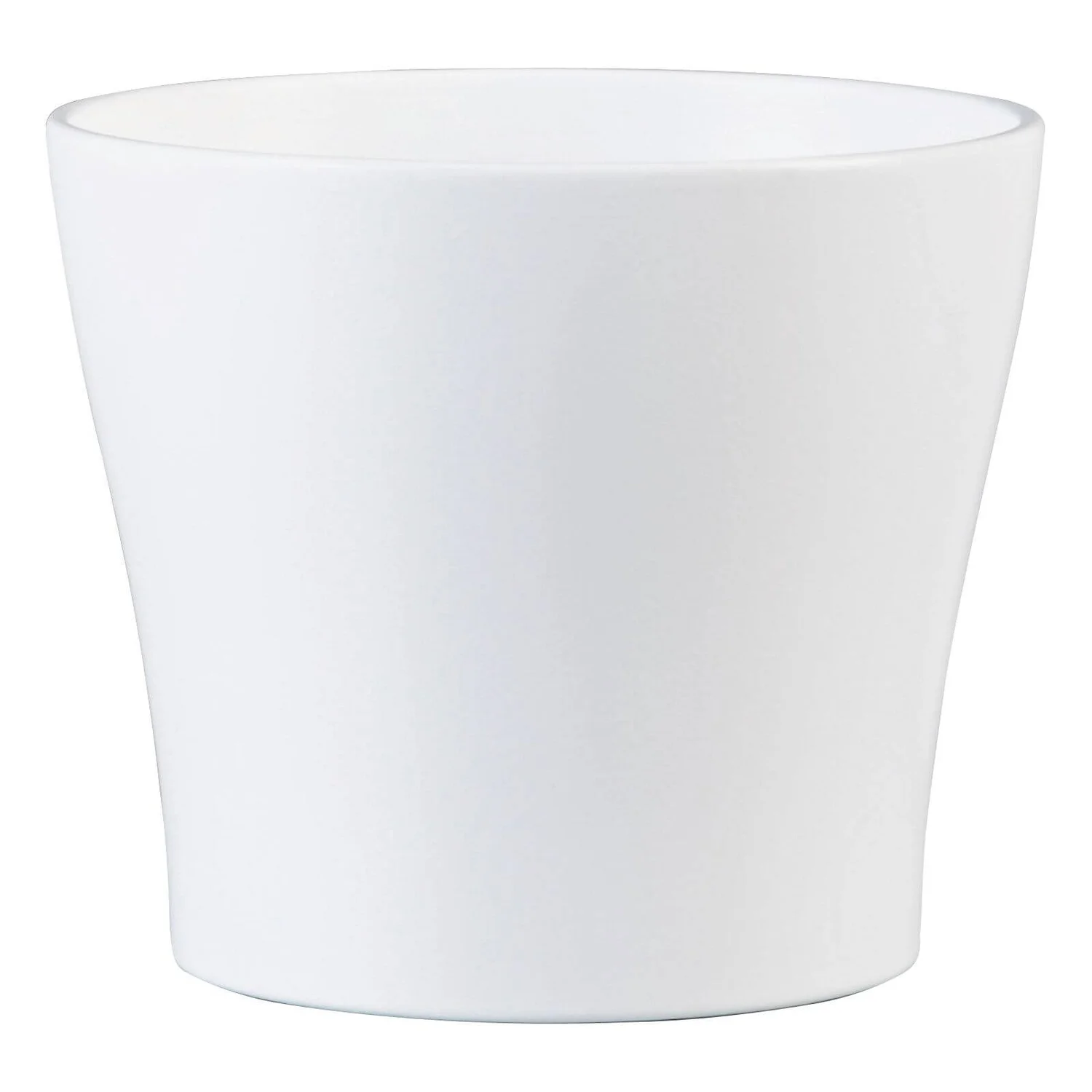 White Plant Pot - 31cm 1 White Plant Pot - 31cm