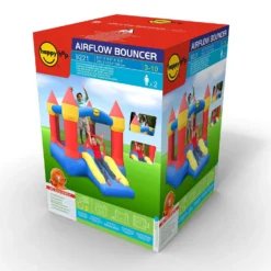 Happy Hop Bouncy Castle With Slide And Hoop 5 Happy Hop Bouncy Castle With Slide And Hoop -Cheap Grove Sanctuary Store 12839516 2104832960269986