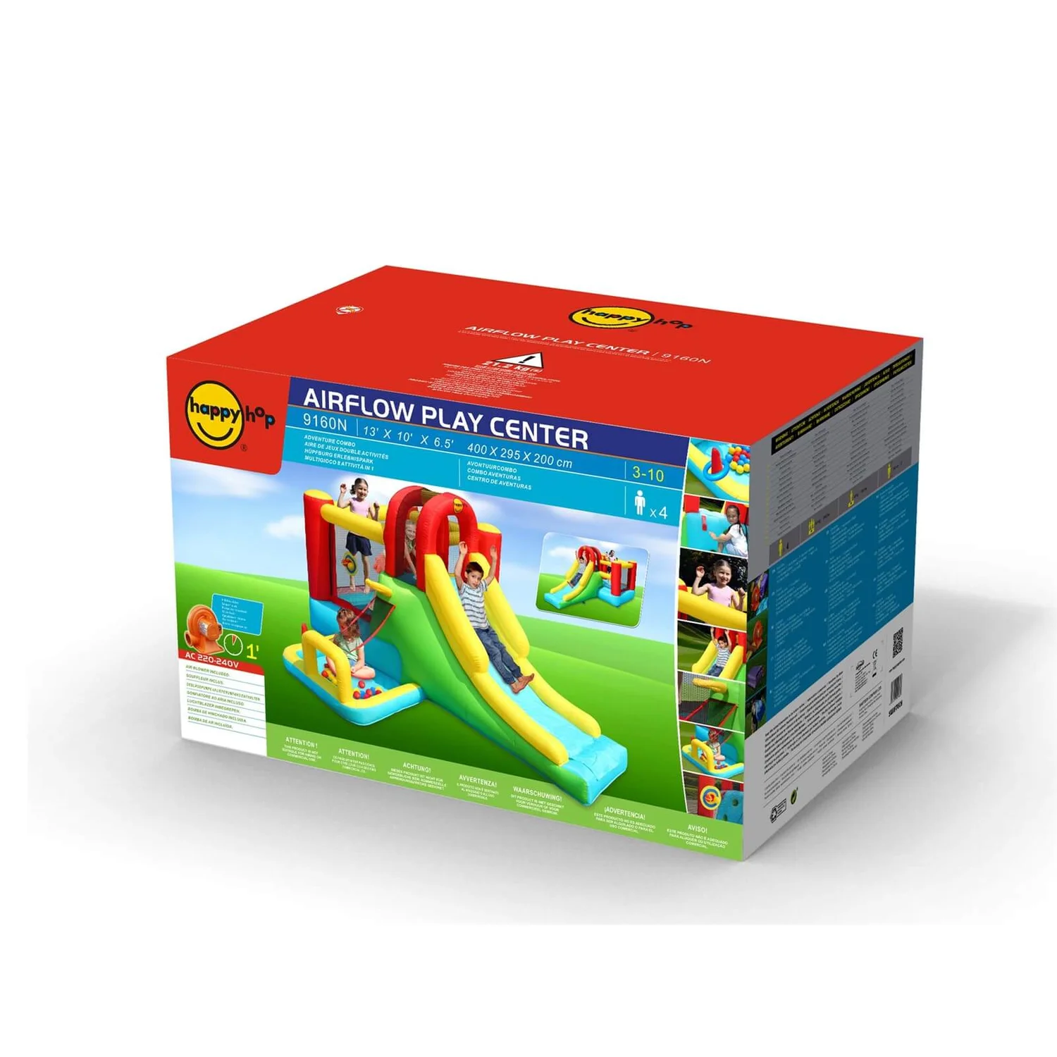 Happy Hop Inflatable With Slide Adventure Combo 5 Happy Hop Inflatable With Slide Adventure Combo - Image 5