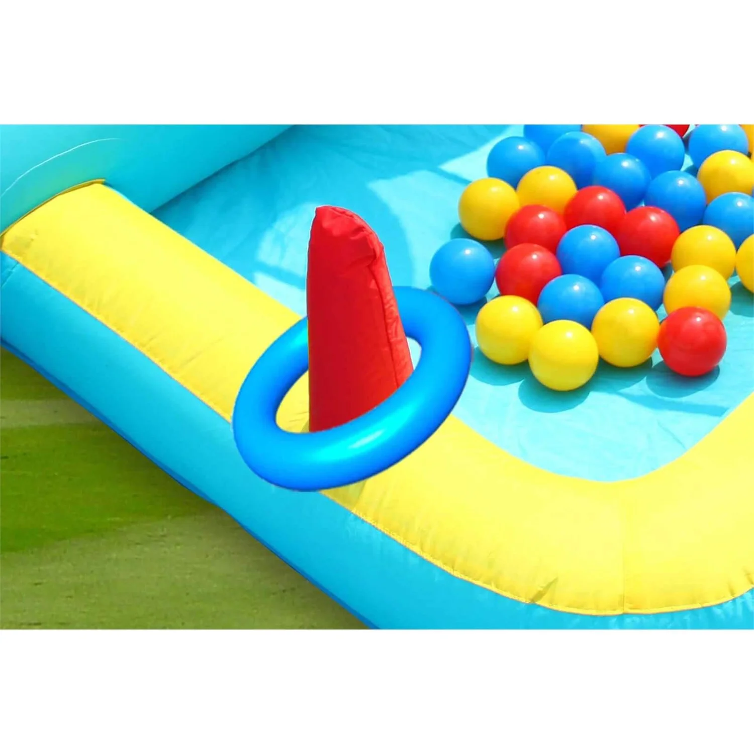 Happy Hop Inflatable With Slide Adventure Combo 2 Happy Hop Inflatable With Slide Adventure Combo - Image 2