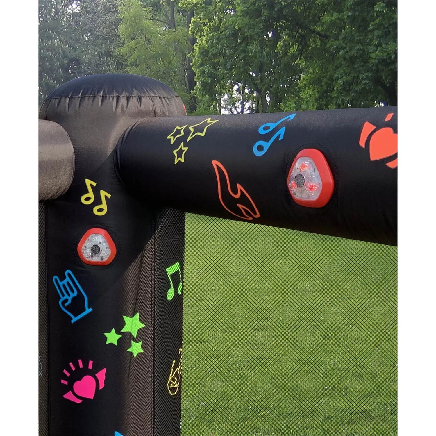 Happy Hop Kidz Rock Hit Me Bouncy Castle With Slide 2 Happy Hop Kidz Rock Hit Me Bouncy Castle With Slide - Image 2