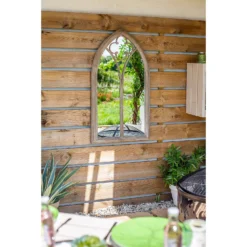 Church Window Outdoor Garden Mirror - 105cm -Cheap Grove Sanctuary Store 12883608 1564875470381190