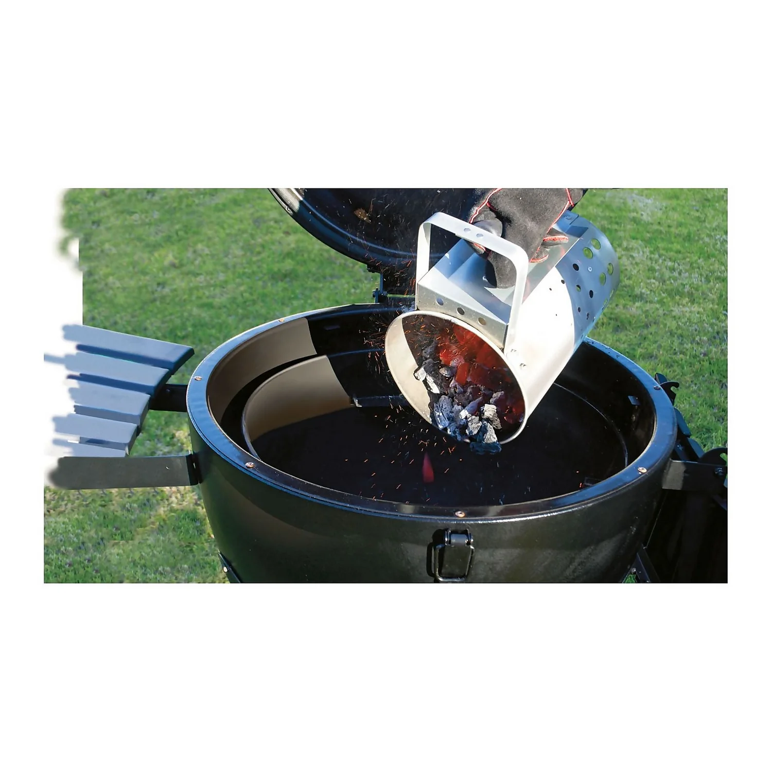 BBQ Buddy BBQ Charcoal Starter Stackable 2 BBQ Buddy BBQ Charcoal Starter Stackable - Image 2