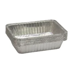 Pack Of 10 BBQ Buddy Aluminium Drip Trays - Small