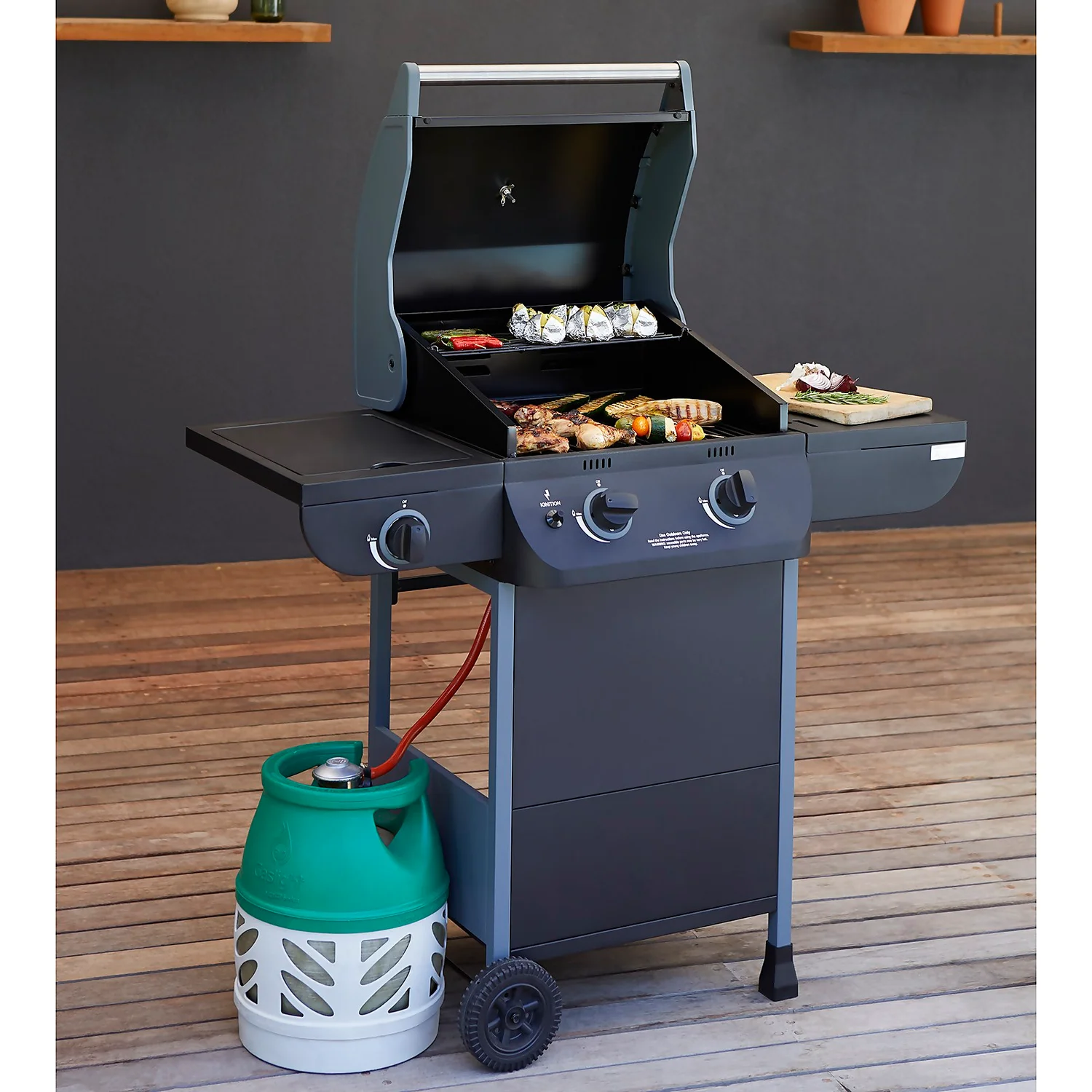 Texas Nimbus 2 Burner Gas BBQ 2 Texas Nimbus 2 Burner Gas BBQ - Image 2