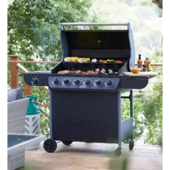 Texas Nimbus 6 Burner Gas BBQ 8 Texas Nimbus 6 Burner Gas BBQ -Cheap Grove Sanctuary Store 12884559 3594846173339006