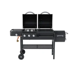 Texas Dual Fuel With Smoker BBQ 7 Texas Dual Fuel With Smoker BBQ -Cheap Grove Sanctuary Store 12884560 1544846173490227