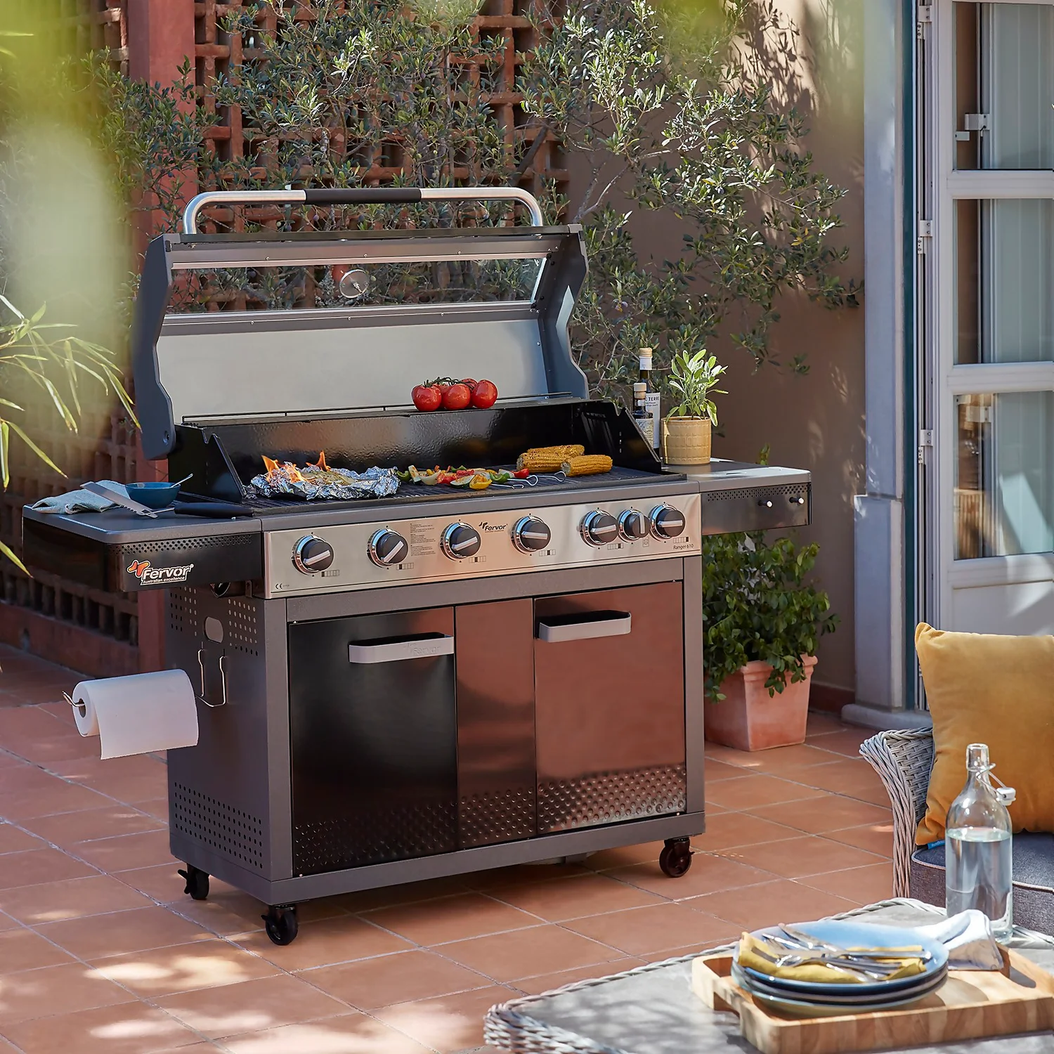 Fervor Ranger 610 6 Burner Gas BBQ 2 Fervor Ranger 610 6 Burner Gas BBQ - Image 2