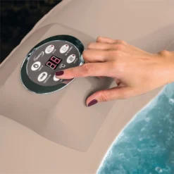 CleverSpa Sorrento 6 Person Square Hot Tub With LED Lights -Cheap Grove Sanctuary Store 12884591 1454849528022538