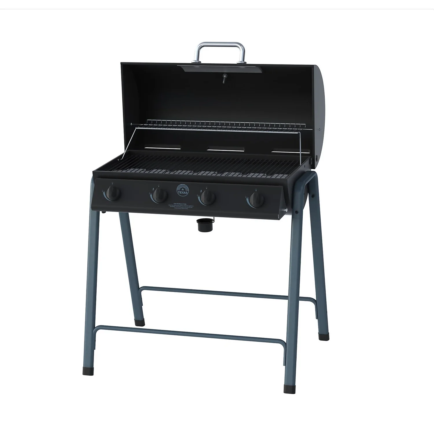 Texas Barrel 4 Burner Gas BBQ 3 Texas Barrel 4 Burner Gas BBQ - Image 3