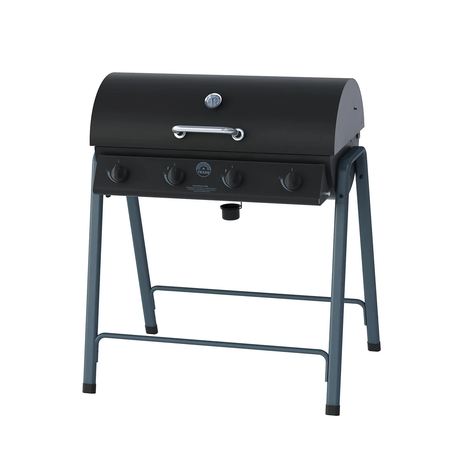 Texas Barrel 4 Burner Gas BBQ 2 Texas Barrel 4 Burner Gas BBQ - Image 2