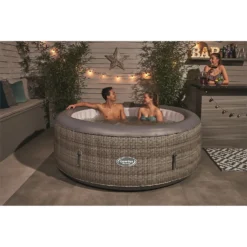 CleverSpa Florence 6 Person Round Hot Tub 13 CleverSpa Florence 6 Person Round Hot Tub -Cheap Grove Sanctuary Store 12885292 7924843285096446