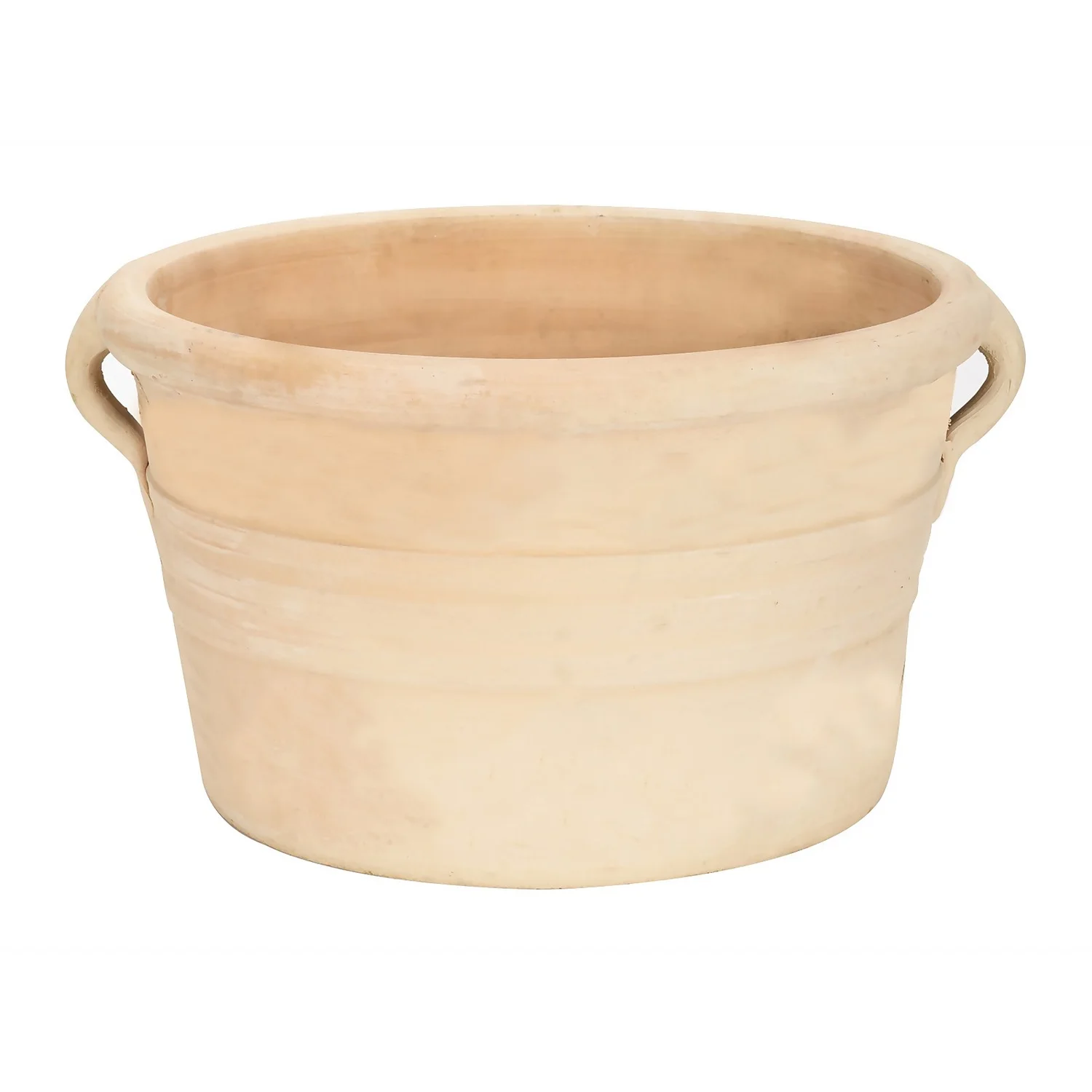 Himalaya Terracotta Low Bowl - 22cm 1 Himalaya Terracotta Low Bowl - 22cm