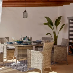 Florence 6 Seater Garden Dining Set 13 Florence 6 Seater Garden Dining Set -Cheap Grove Sanctuary Store 12887800 3494929366860307