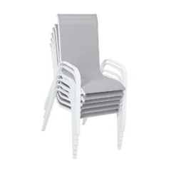 Malindi 6 Seater Garden Dining Set - Grey 9 Malindi 6 Seater Garden Dining Set - Grey -Cheap Grove Sanctuary Store 12887812 2424843280561994