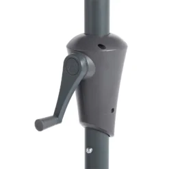 None 2.1m Crank & Tilt Parasol Dark Grey - Dia. 38mm -Cheap Grove Sanctuary Store 12888560 1804843674218079