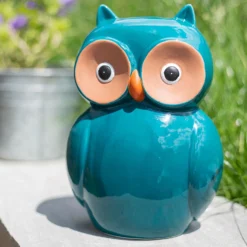 Ceramic Owl Garden Ornament - 25cm -Cheap Grove Sanctuary Store 12890924 1204941773960589