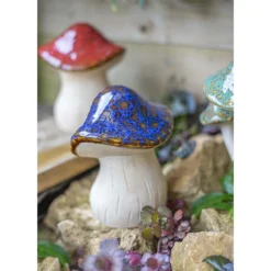 Ceramic Mushroom Garden Ornament - Medium -Cheap Grove Sanctuary Store 12890925 1974843660796469