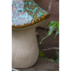 Ceramic Mushroom Garden Ornament - Medium -Cheap Grove Sanctuary Store 12890925 6024843660824066