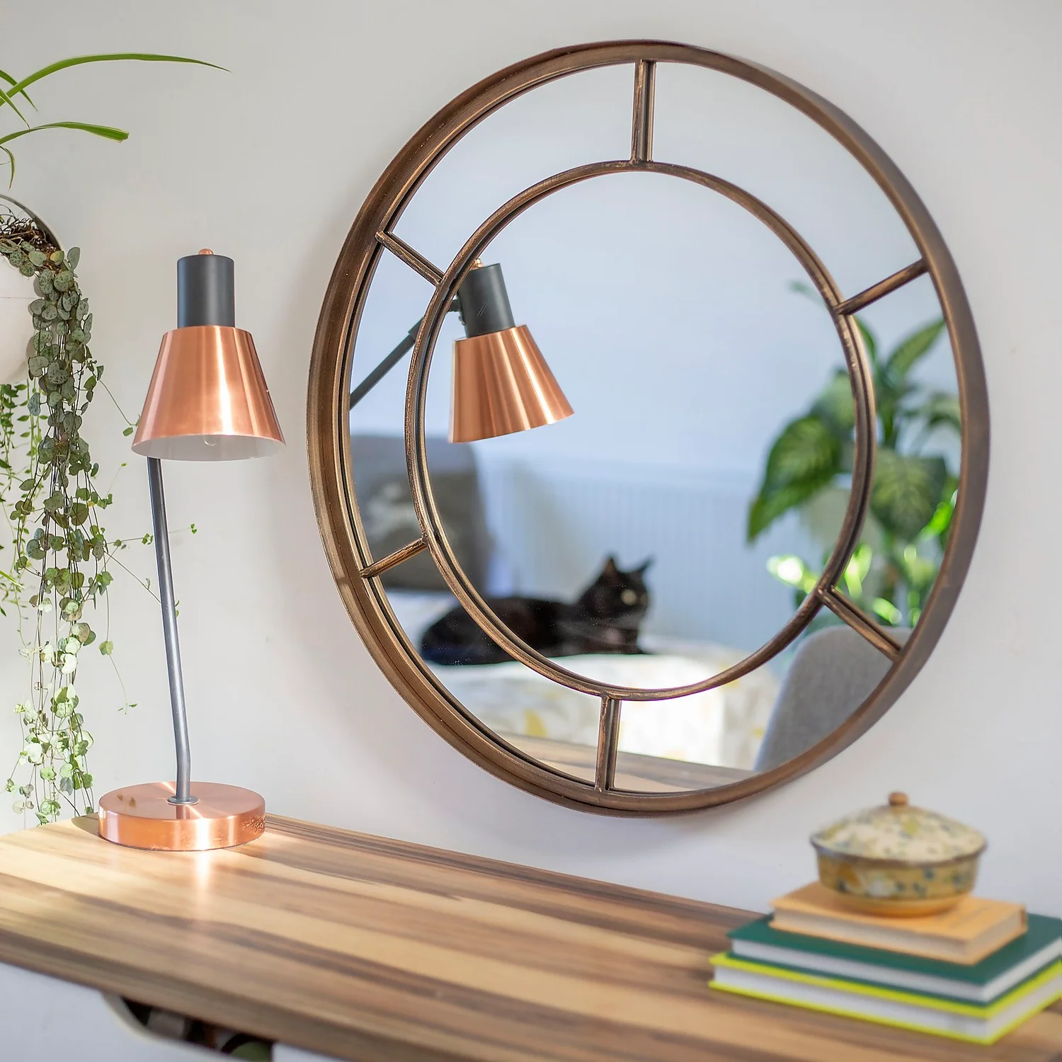 Valencia Outdoor Garden Mirror - 60cm 7 Valencia Outdoor Garden Mirror - 60cm - Image 7