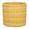 Scheurich Elna Yellow Ceramic Pot - 14cm