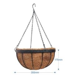 Saxon Hanging Basket - 14 Inch -Cheap Grove Sanctuary Store 12940767 1764906244395998