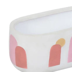 Modern Ceramic Long Oval Planter -Cheap Grove Sanctuary Store 13050708 1874935273576612