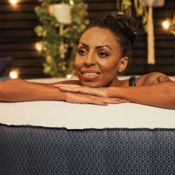 CleverSpa Lucca 6 Person Round Hot Tub -Cheap Grove Sanctuary Store 13176134 2054924484244813